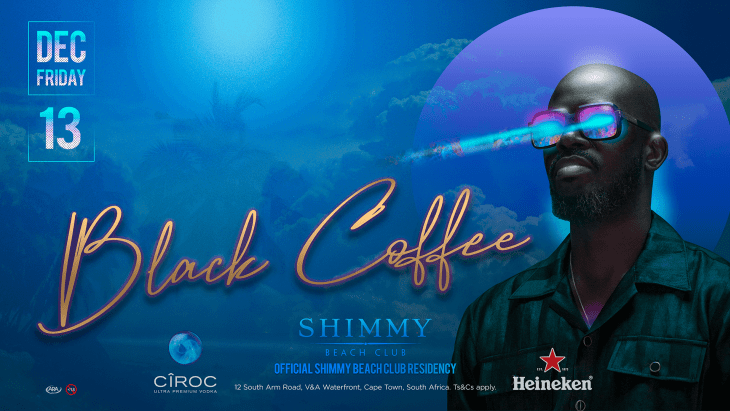 Black Coffee Returns to Shimmy Beach Club Summer Residency