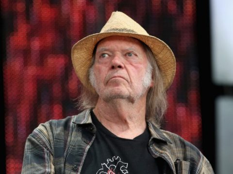 Neil Young at Farm Aid
