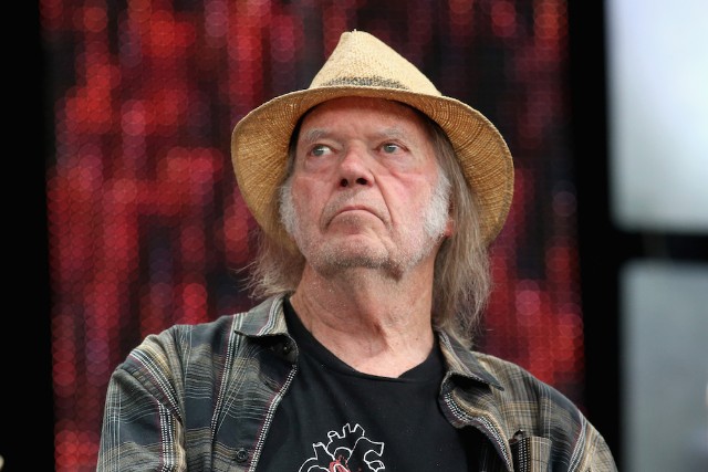 Neil Young at Farm Aid