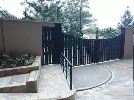 A compound with electric fences in Thome, Nairobi
