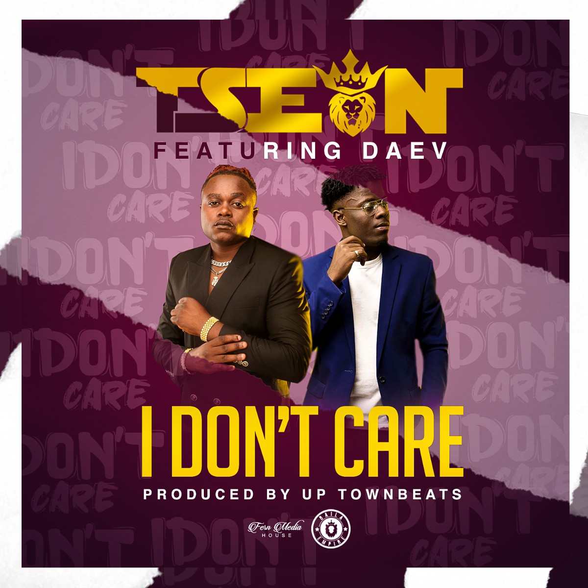 T-Sean ft. Daev - I Don't Care (Prod. Uptown Beats)