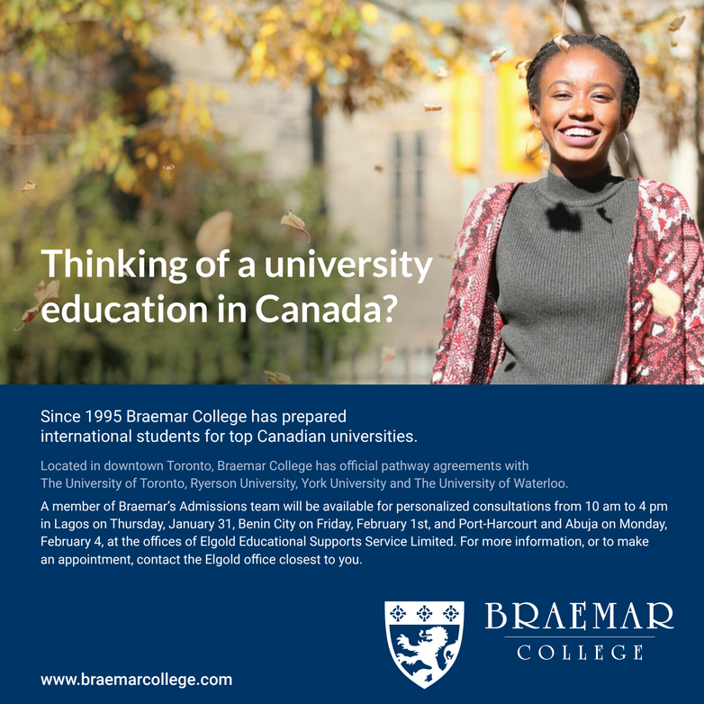 Thinking of Studying in a Top Canadian University? The opportunity is here!