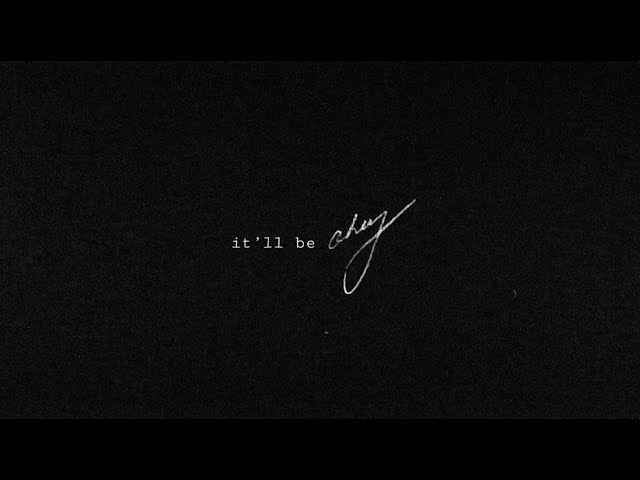 Shawn Mendes - It’ll Be Okay (Lyric Video)