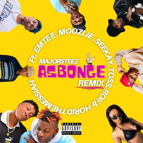Majorsteez – Asbonge (Remix) ft. Emtee, Toss, Roiii, Moozlie, Seekay & Horid The Messiah