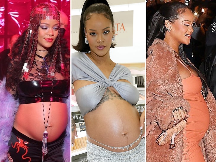 Rihanna's Pregnant Pics